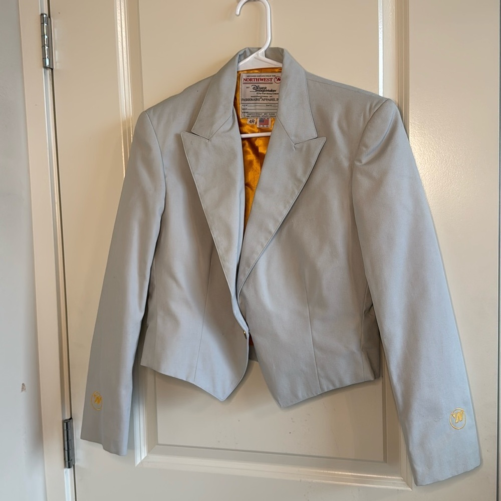Northwest Airlines first class blazer Disney image maker the Walt Disney…